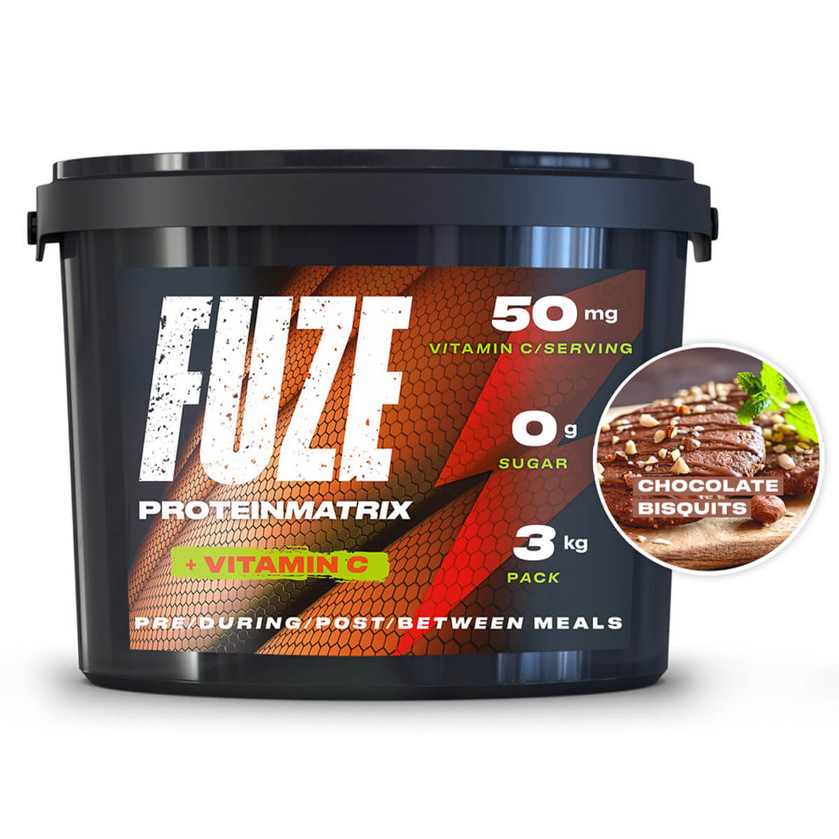 Многокомпонентный протеин Fuze 47%, вкус «Шоколадное печенье», 3 кг, Fuze
Многокомпонентный протеин Fuze 47%, вкус «Шоколадное печенье», 3 кг, Fuze