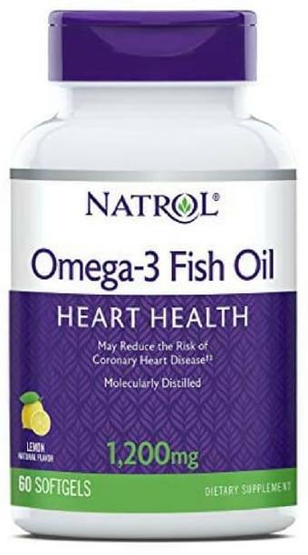 Омега - 3, 1200 мг, 60 капсул, Natrol
Омега - 3, 1200 мг, 60 капсул, Natrol