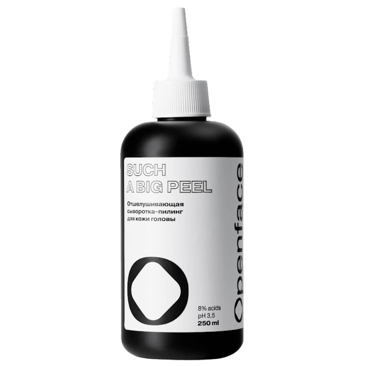 Such a big peel Отшелушивающая сыворотка-пилинг для кожи головы, 250 мл, Openface
Such a big peel Отшелушивающая сыворотка-пилинг для кожи головы, 250 мл, Openface