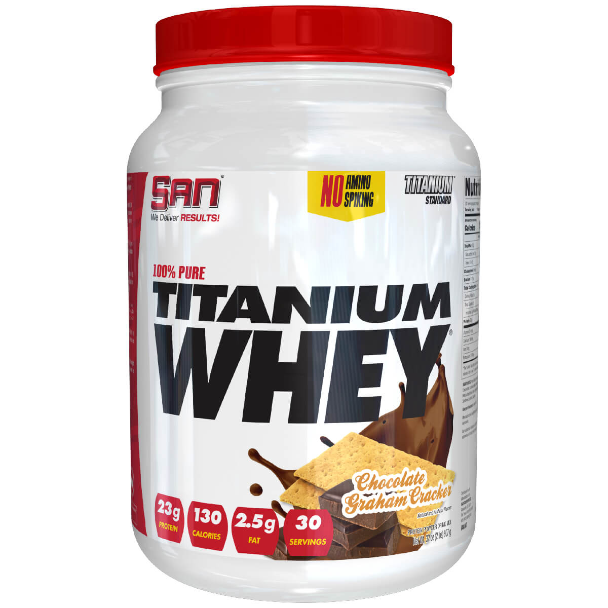 Сывороточный протеин 100% Pure Titanium Whey, шоколадное бисквитное печенье, 908 г, SAN
Сывороточный протеин 100% Pure Titanium Whey, шоколадное бисквитное печенье, 908 г, SAN