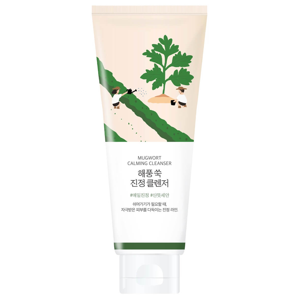 Успокаивающая пенка для умывания с экстрактом полыни Mugwort Calming Cleanser, 150 мл, ROUND LAB
Успокаивающая пенка для умывания с экстрактом полыни Mugwort Calming Cleanser, 150 мл, ROUND LAB