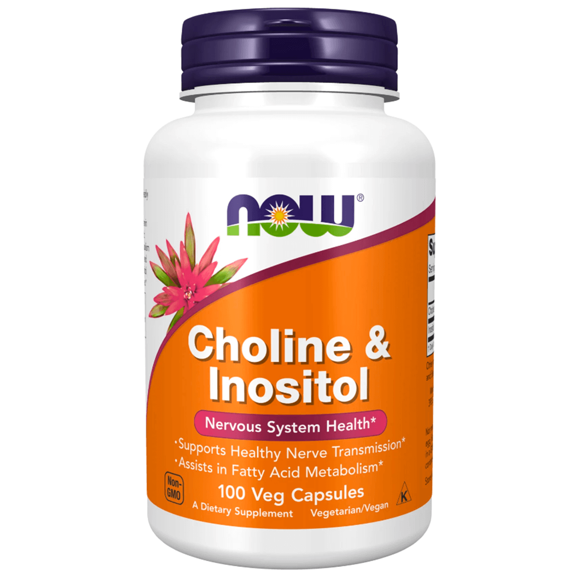 Холин+Инозитол, 500 мг, 100 капсул, NOW
Холин+Инозитол, 500 мг, 100 капсул, NOW