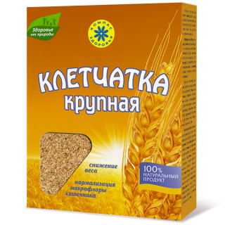 Клетчатка пшеничная крупная, 150 гр, Компас Здоровья