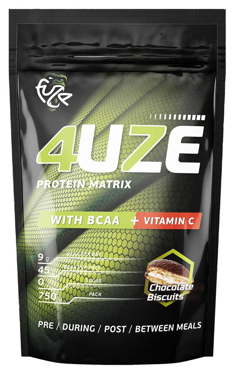 Мультикомпонентный протеин Фьюз 47% + BCAA , вкус «Шоколадное печенье», 750 г, Fuze
Мультикомпонентный протеин Фьюз 47% + BCAA , вкус «Шоколадное печенье», 750 г, Fuze
