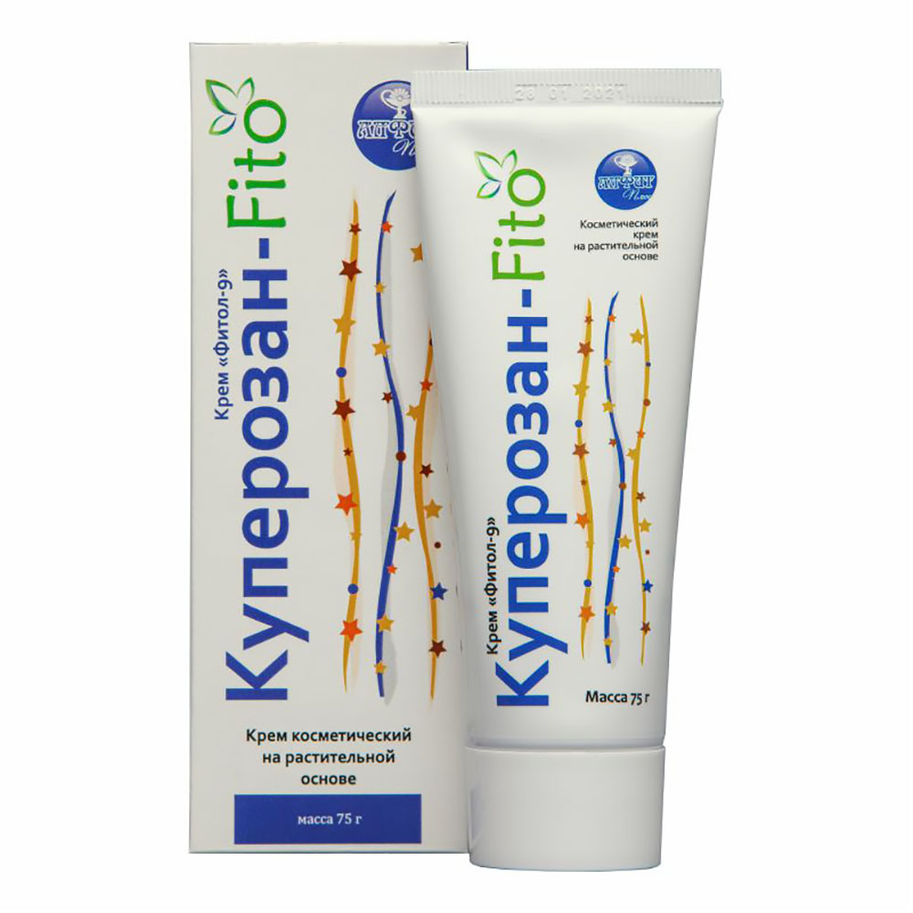 Крем "Фитол-9" Куперозан-Fito" при сосудистых звёздочках, 75 г, Алфит Плюс