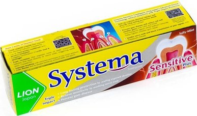 Зубная паста Plus для чувствительных зубов, Systema, 100 гр, LION
