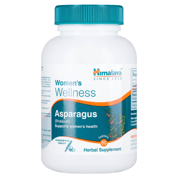 Asparagus (спаржа) для женского здоровья, 60 таблеток, HIMALAYA цена 432 ₽
