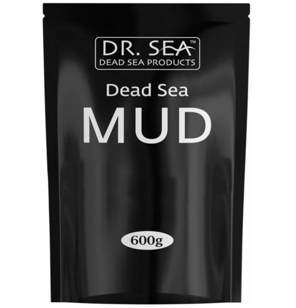 Грязь мертвого моря для тела минеральная черная, 600 гр, DR SEA