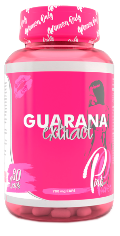 Guarana ( экстракт гуараны, 10% кофеина), 60 капсул, PinkPower