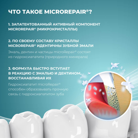 Зубная паста Активная защита эмали, 75 мл, Biorepair