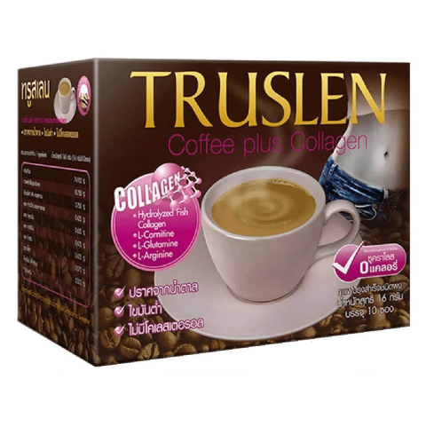 Напиток кофейный растворимый «Кофе + коллаген», 10 саше по 16 гр, TRULSEN