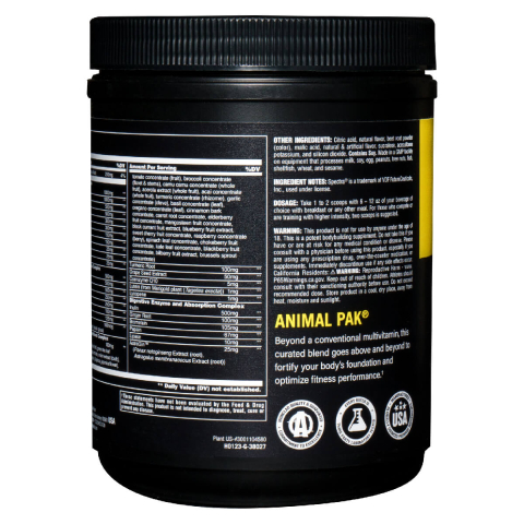 Витаминно-минеральный комплекс Animal Pak со вкусом вишни, 429 г, Universal Nutrition