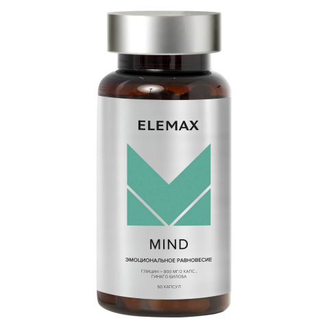 "Майнд" (эмоциональное равновесие), капсулы 60 шт по 650 мг, Elemax