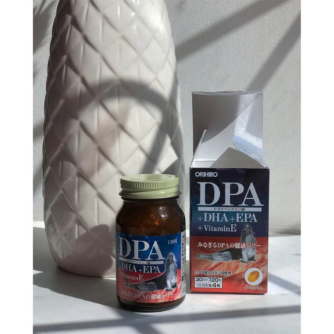 Омега-3 жирные кислоты DPA+ DHA+EPA, 120 капсул, ORIHIRO