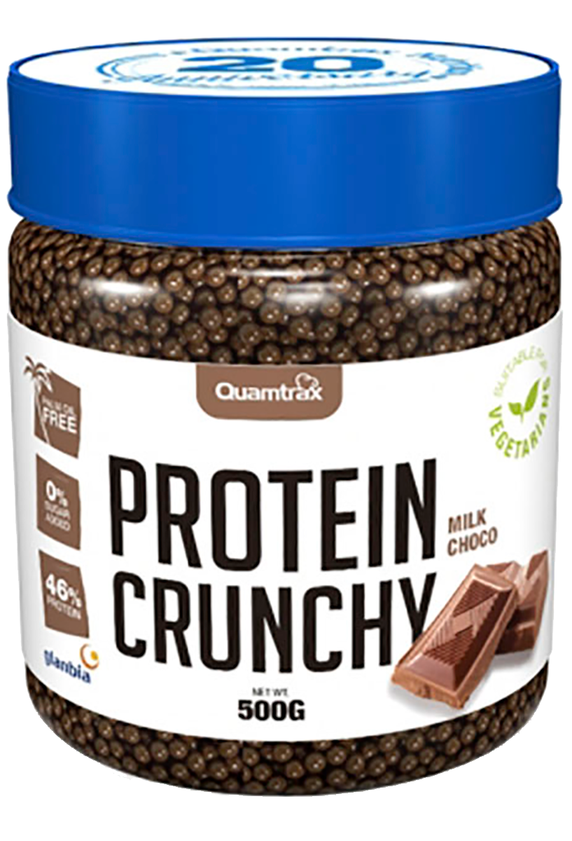 Злаковые Шарики Protein Crunchy в молочном шоколаде, 500 г, Quamtrax