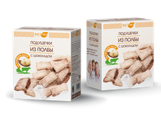 

Подушечки из полбы с шоколадом, 200 гр, ВАСТЭКО