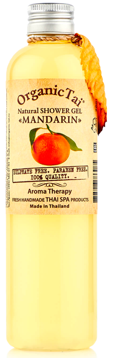 

Натуральный гель для душа «МАНДАРИН», 260 мл, OrganicTai