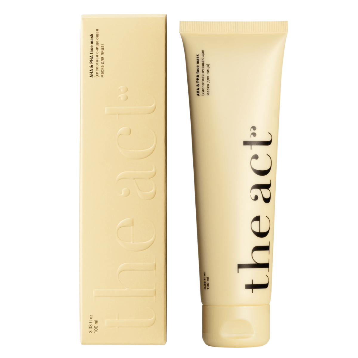 

Кислотная очищающая маска для лица, 100 мл, The Act