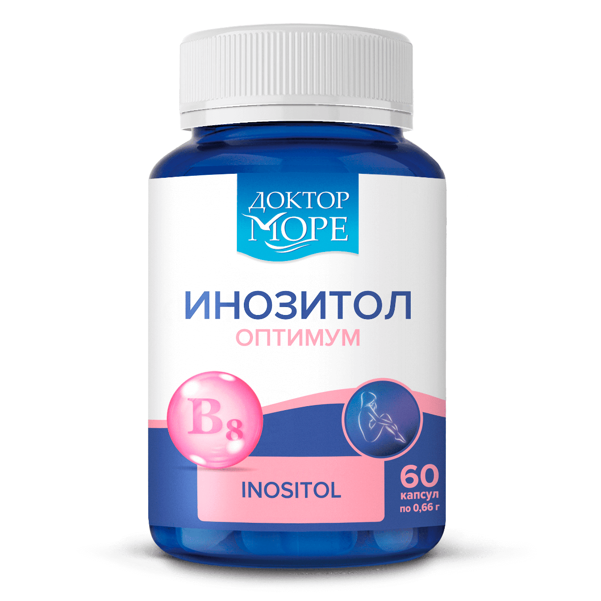 

Инозитол оптимум, 60 капсул, Доктор Море