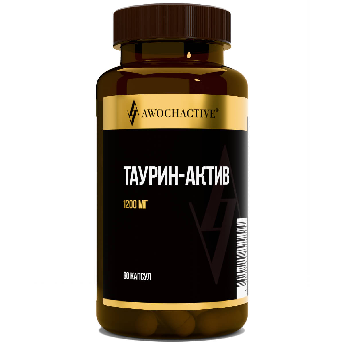 

Таурин-Актив, 60 капсул, AWOCHACTIVE