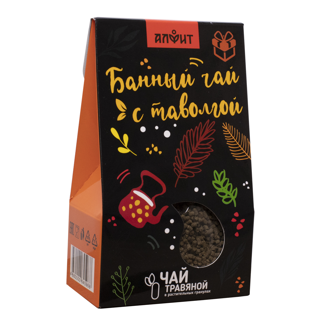 

Напиток сухой чайный "Банный чай с таволгой", 60 г, Алфит