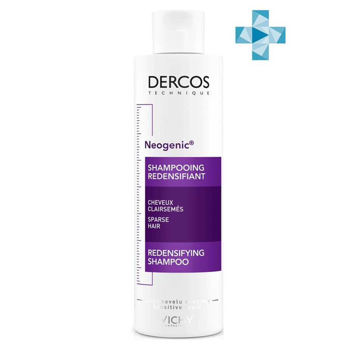 

Dercos NEOGENIC Шампунь для повышения густоты волос, 200 мл, VICHY