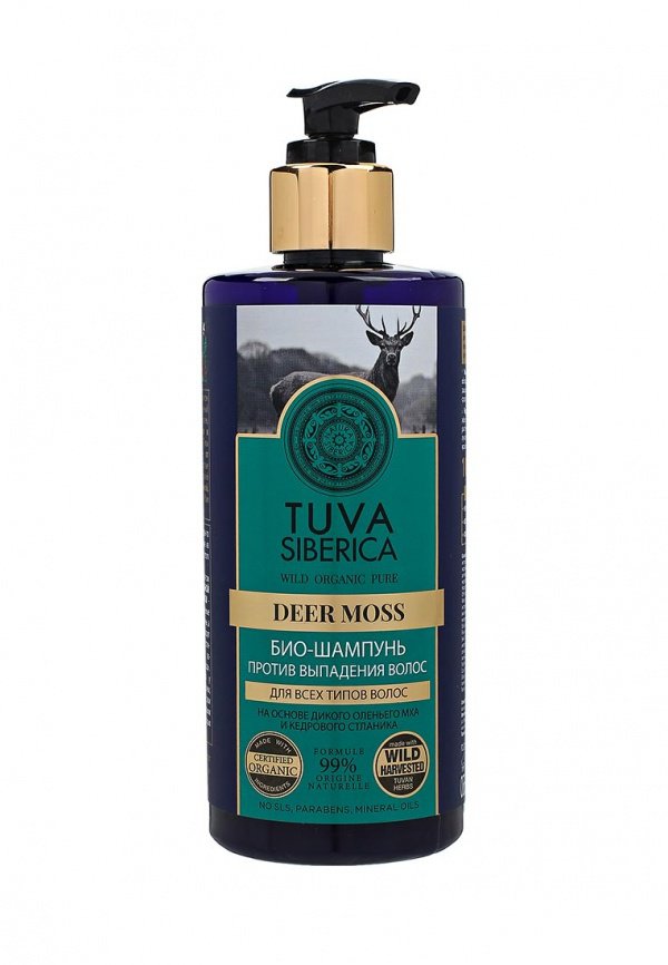 Шампунь против выпадения волос, Tuva, 300 мл, NATURA SIBERICA