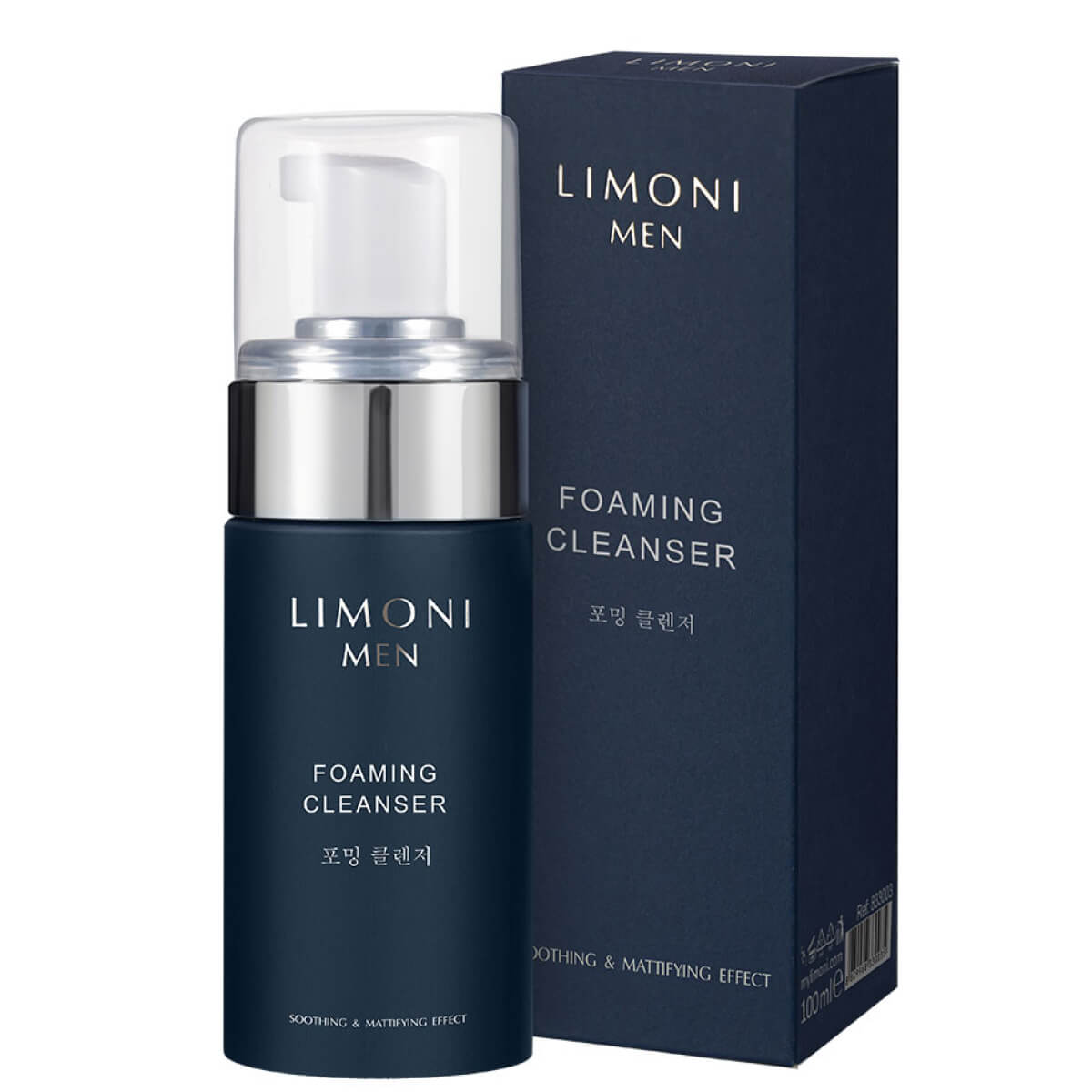

Мужская пенка для умывания для всех типов кожи Foaming Cleanser, 100ml, LIMONI MEN