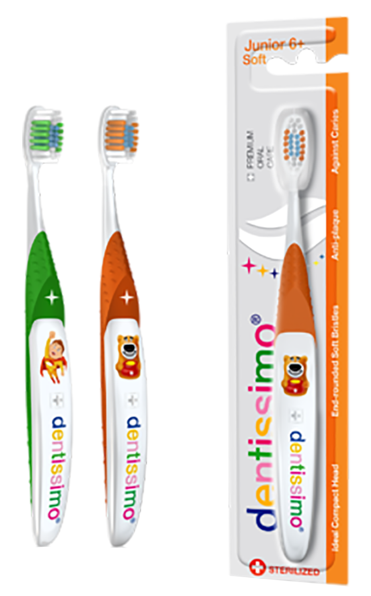 

Зубная щетка детская 6+, DENTISSIMO