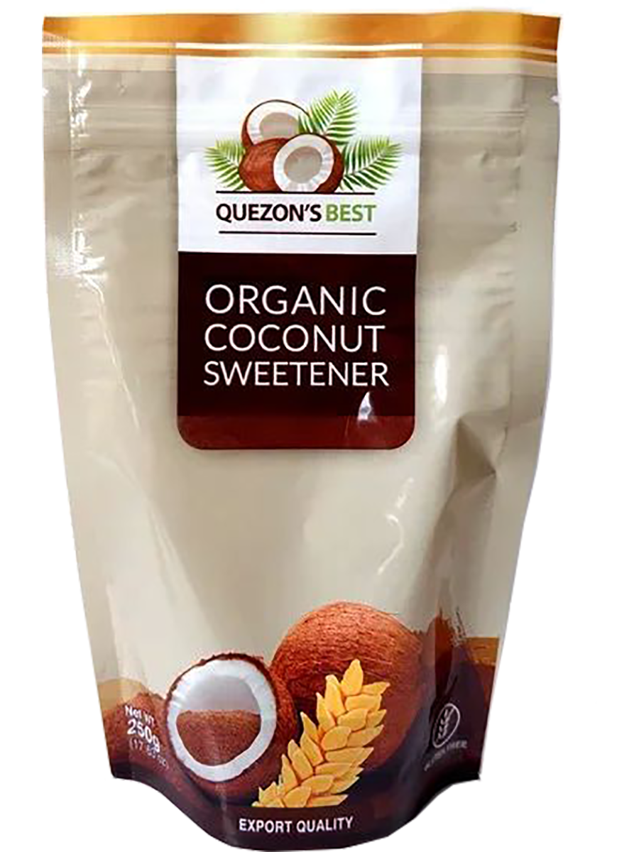 Органический кокосовый сахар, 250 г, QUEZON'S BEST