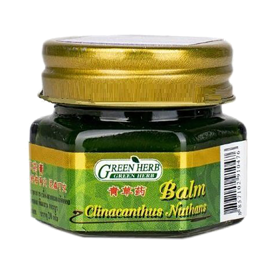 Бальзам с клинакантунсом нутансом (зеленый), 20 г, Green Herb