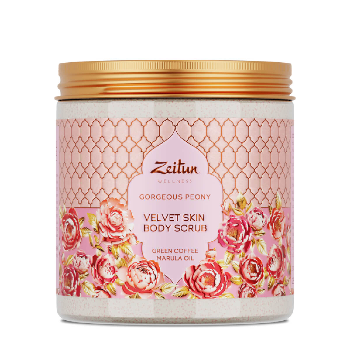 Скраб для тела Limited Collection Gorgeous Peony, 250 мл, ZEITUN