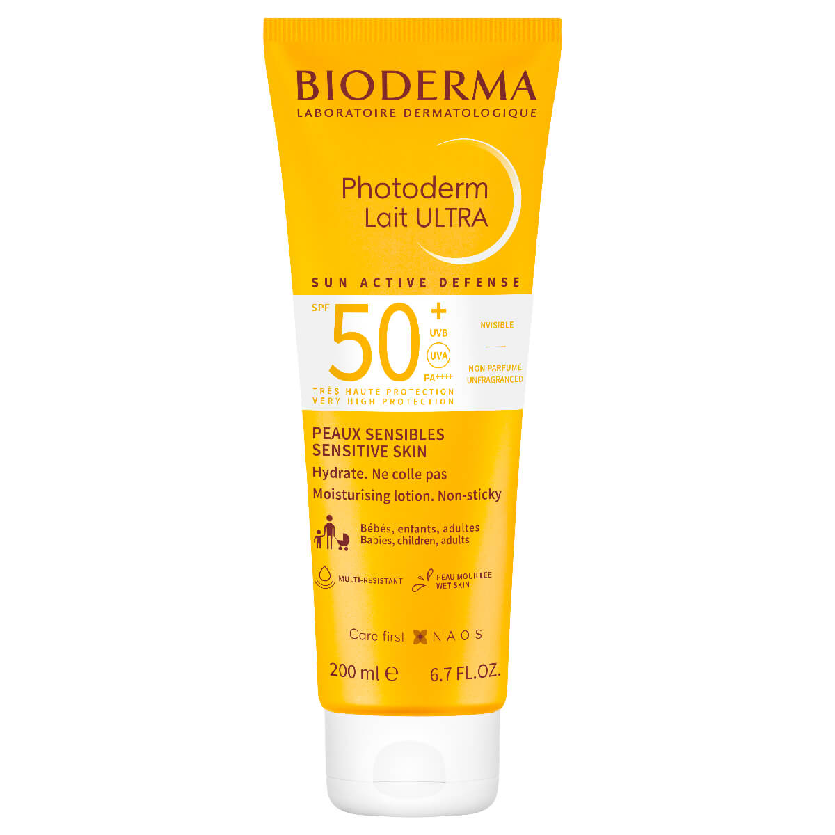 

Photoderm Солнцезащитное молочко Ultra SPF50+ 200 мл, Bioderma