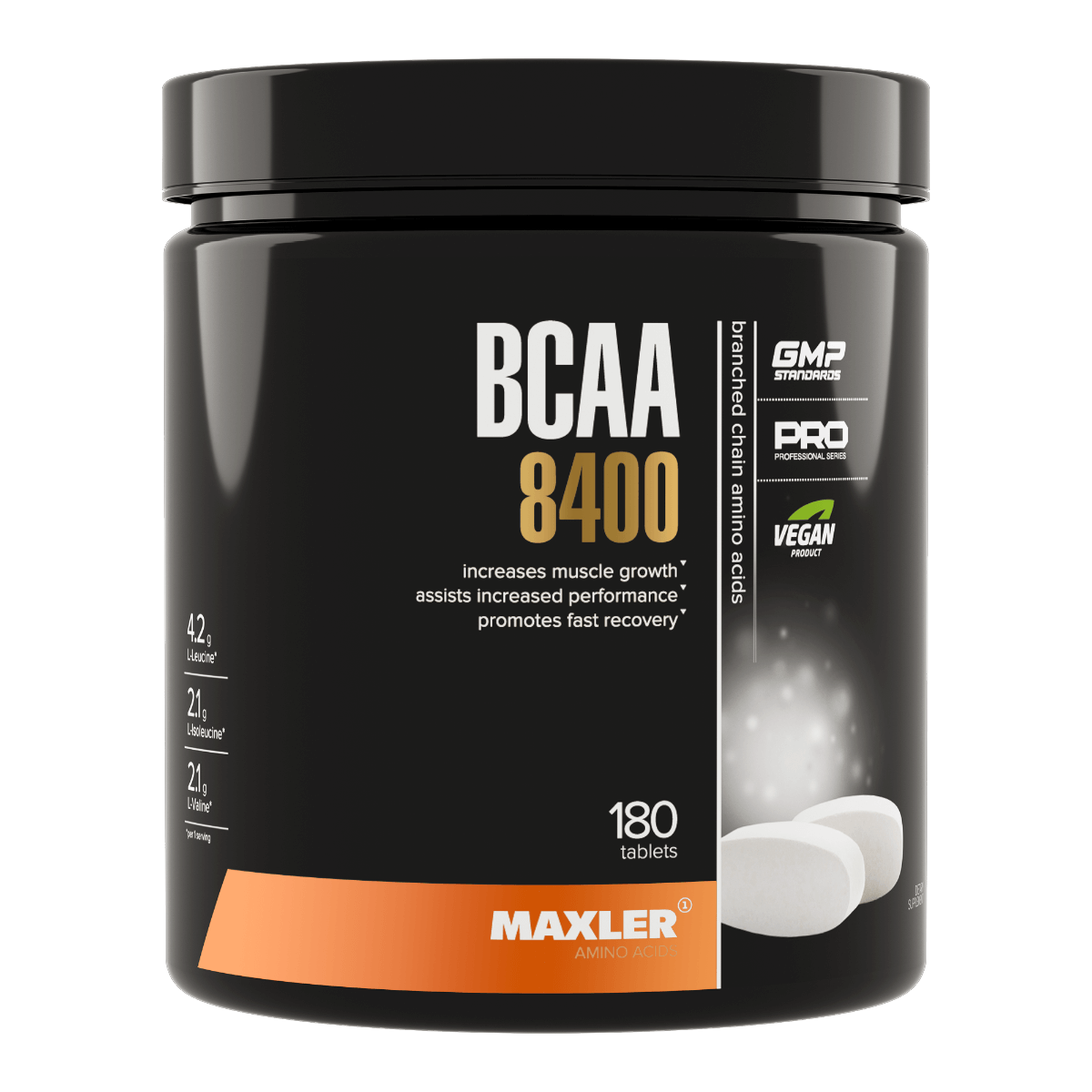 

BCAA 8400, 180 таблеток, MAXLER
