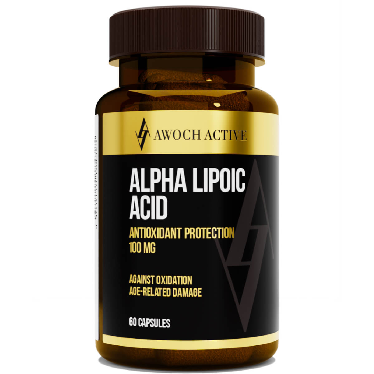 

Альфа-Липоевая кислота 100мг, 60 капсул, AWOCHACTIVE