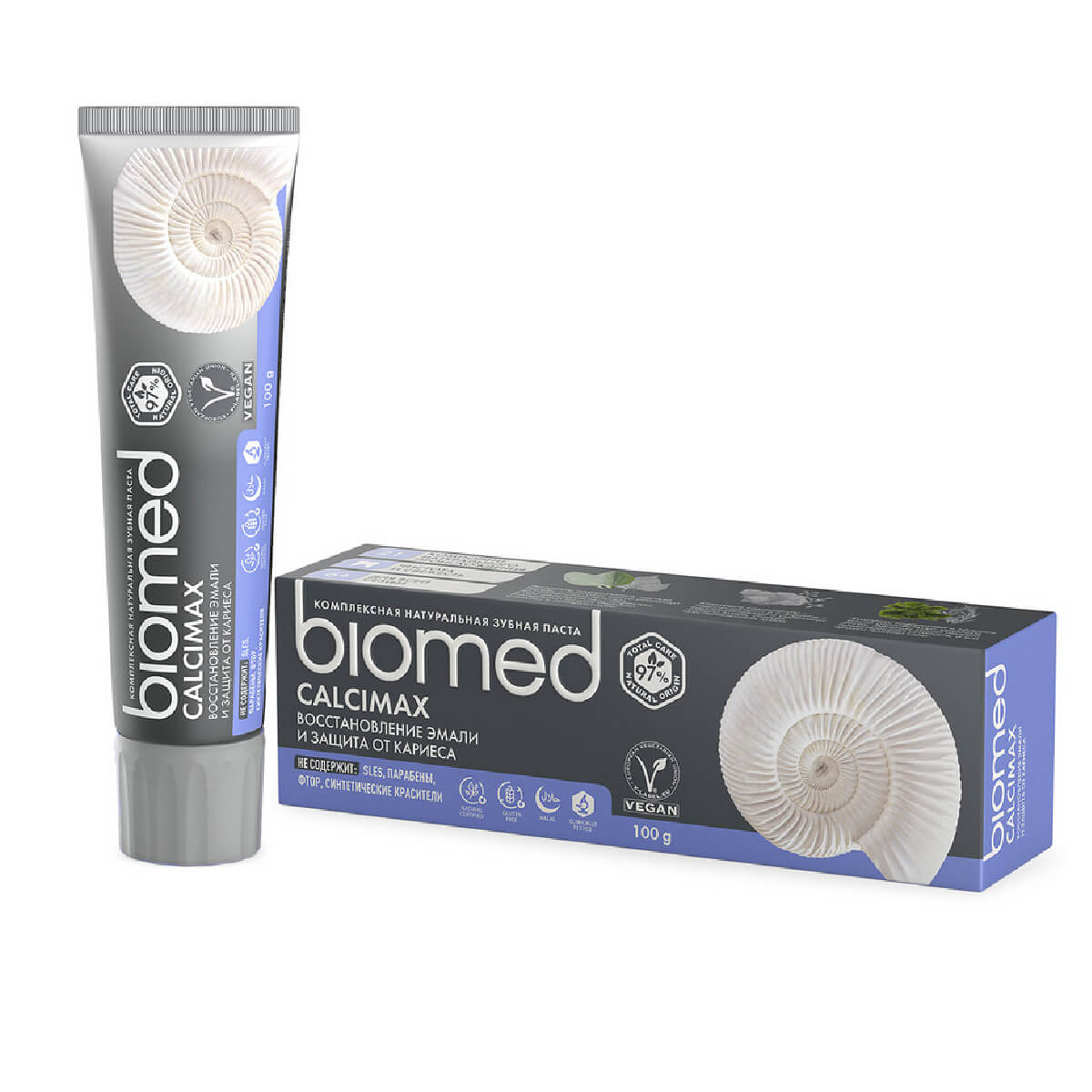 

Комплексная зубная паста «BIOMED КАЛЬЦИЙ МАКС», 100 г, Biomed