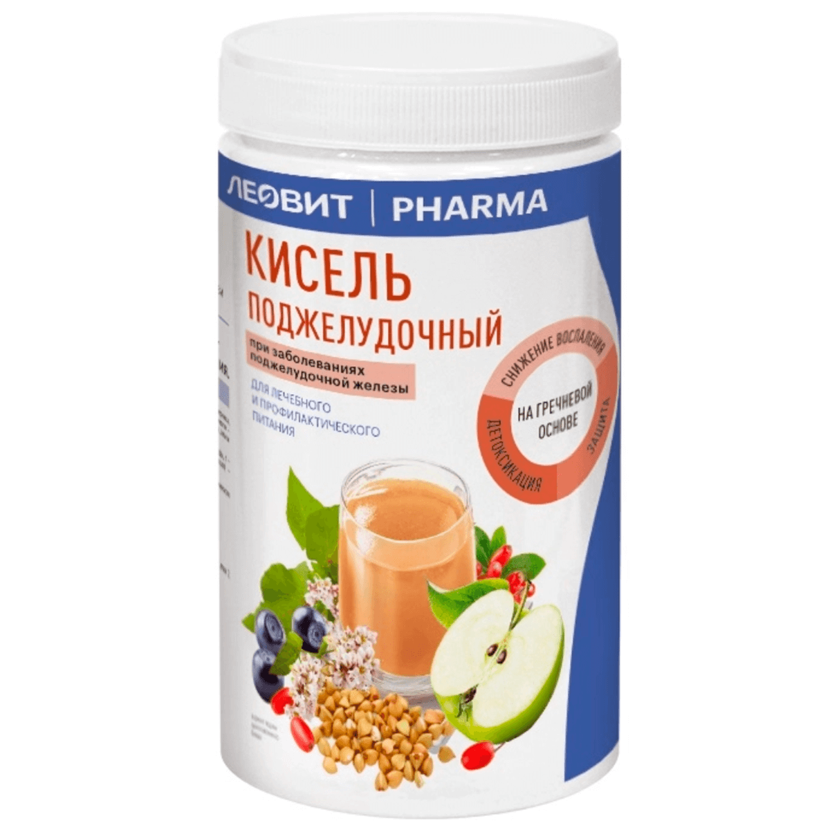 

Кисель Поджелудочный PHARMA, 400 г, ЛЕОВИТ