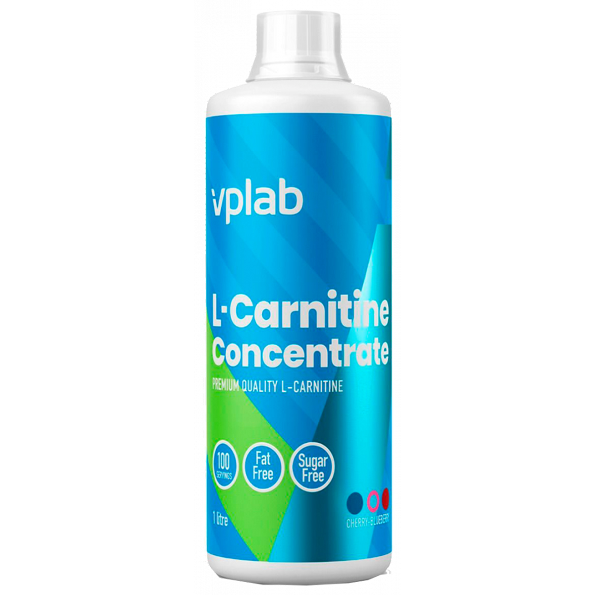 L-Carnitine концентрат, вишня-черника, 1000 мл, VPLab - фото 1