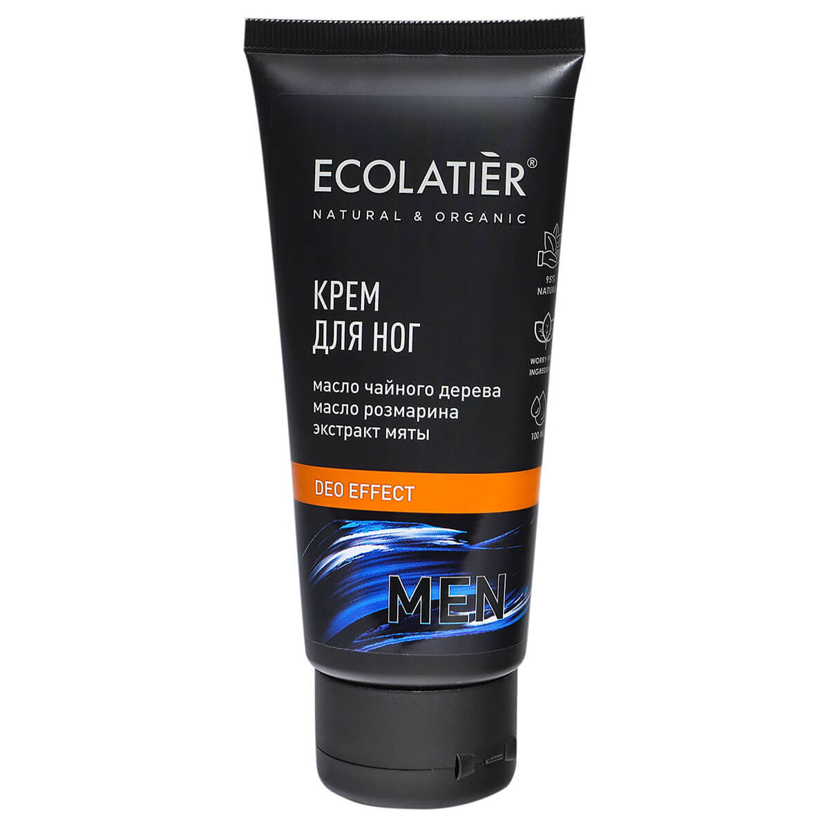 

Крем для ног мужской DEO EFFECT, 100 мл, Ecolatier