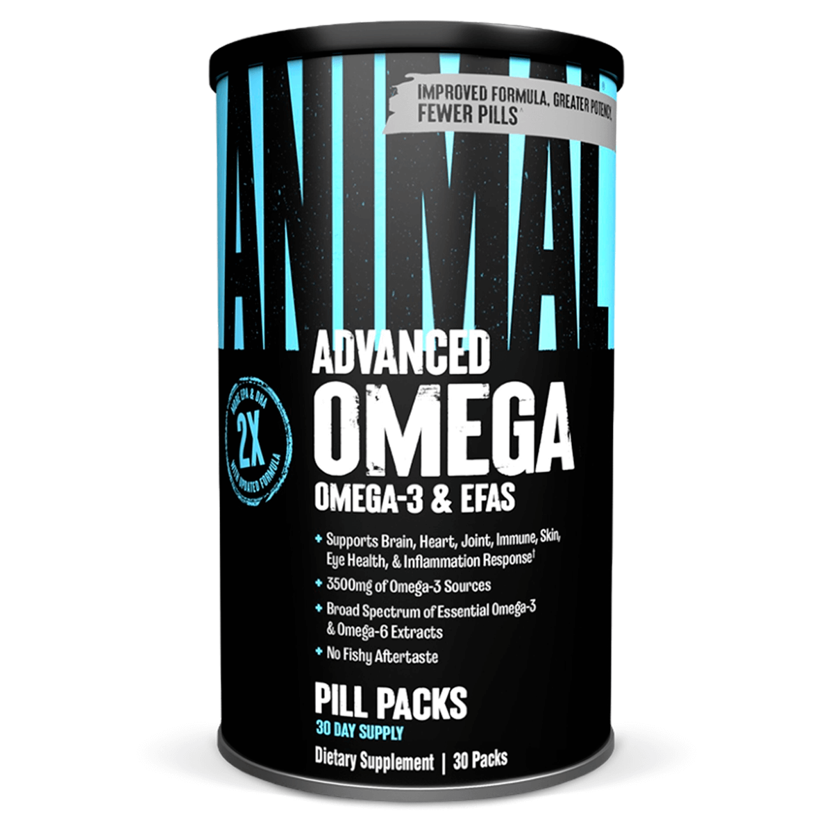 

Комплекс Омега Animal Advanced Omega-3 & EFAS, 30 пакетов*5 капсул, Universal Nutrition
