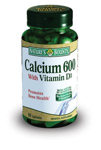 Кальций 600 с витамином D3, 60 таблеток, Nature's Bounty