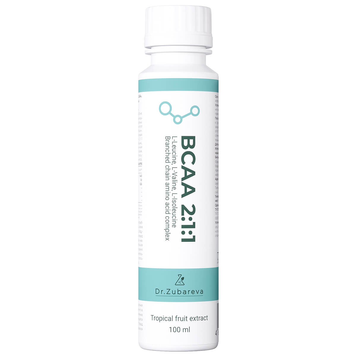 

BCAA 2:1:1 со вкусом тропик, 100 мл, Dr. Zubareva