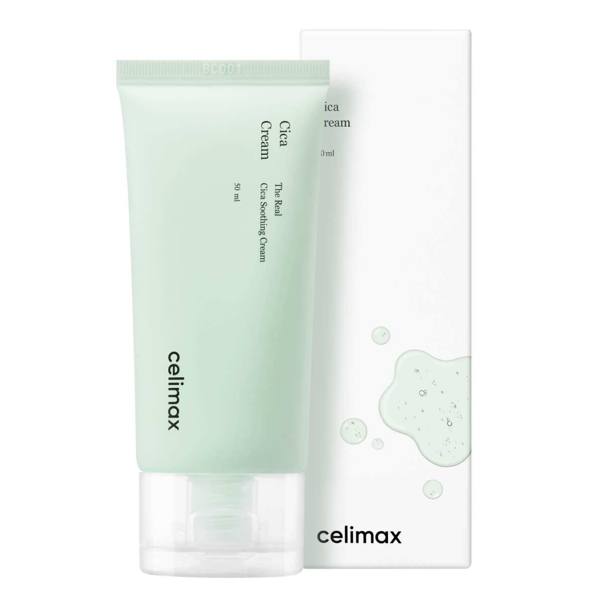 

Лёгкий безмасляный крем на основе центеллы The Real Cica Soothing Cream, 50мл, Celimax