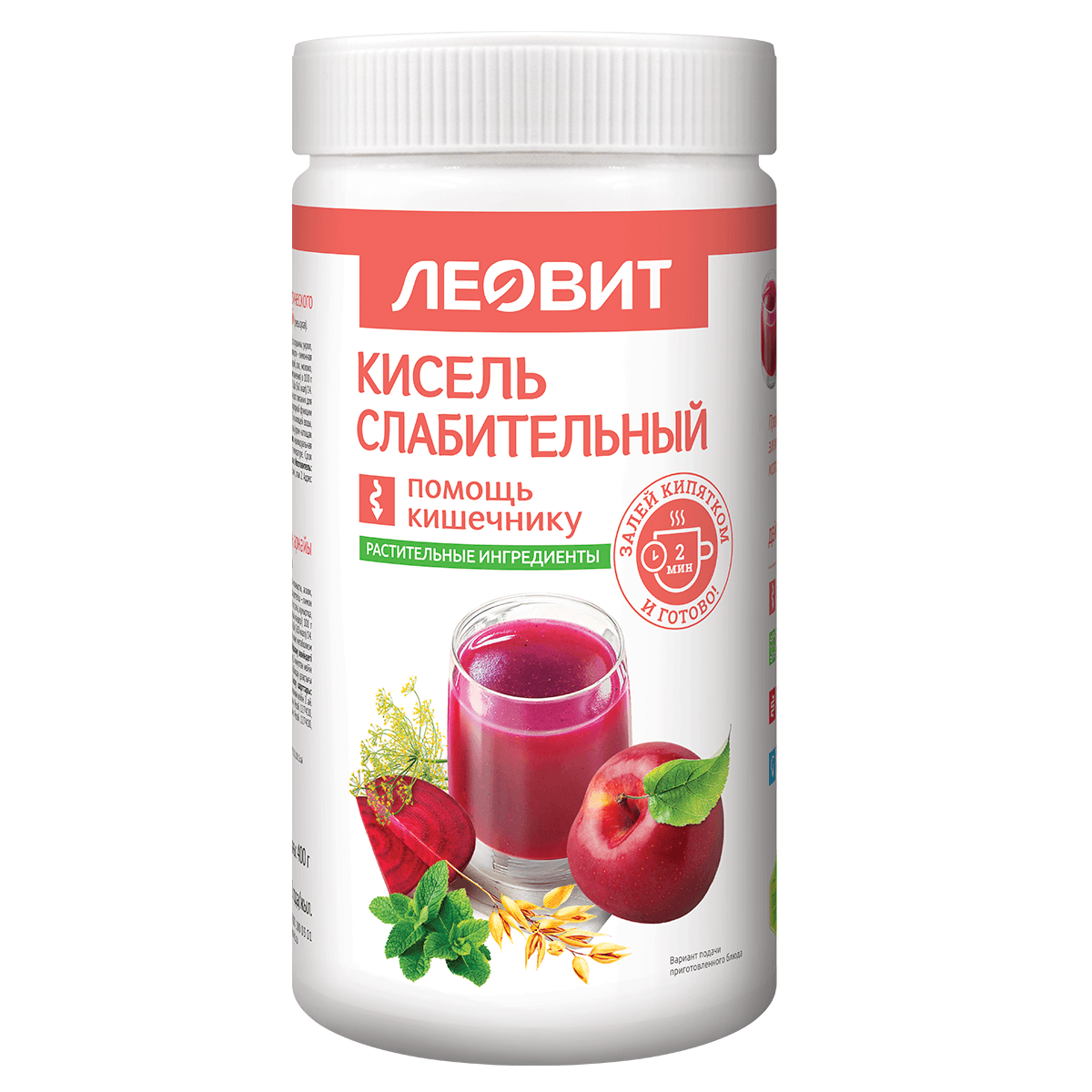 

Кисель Слабительный, 400 г, ЛЕОВИТ