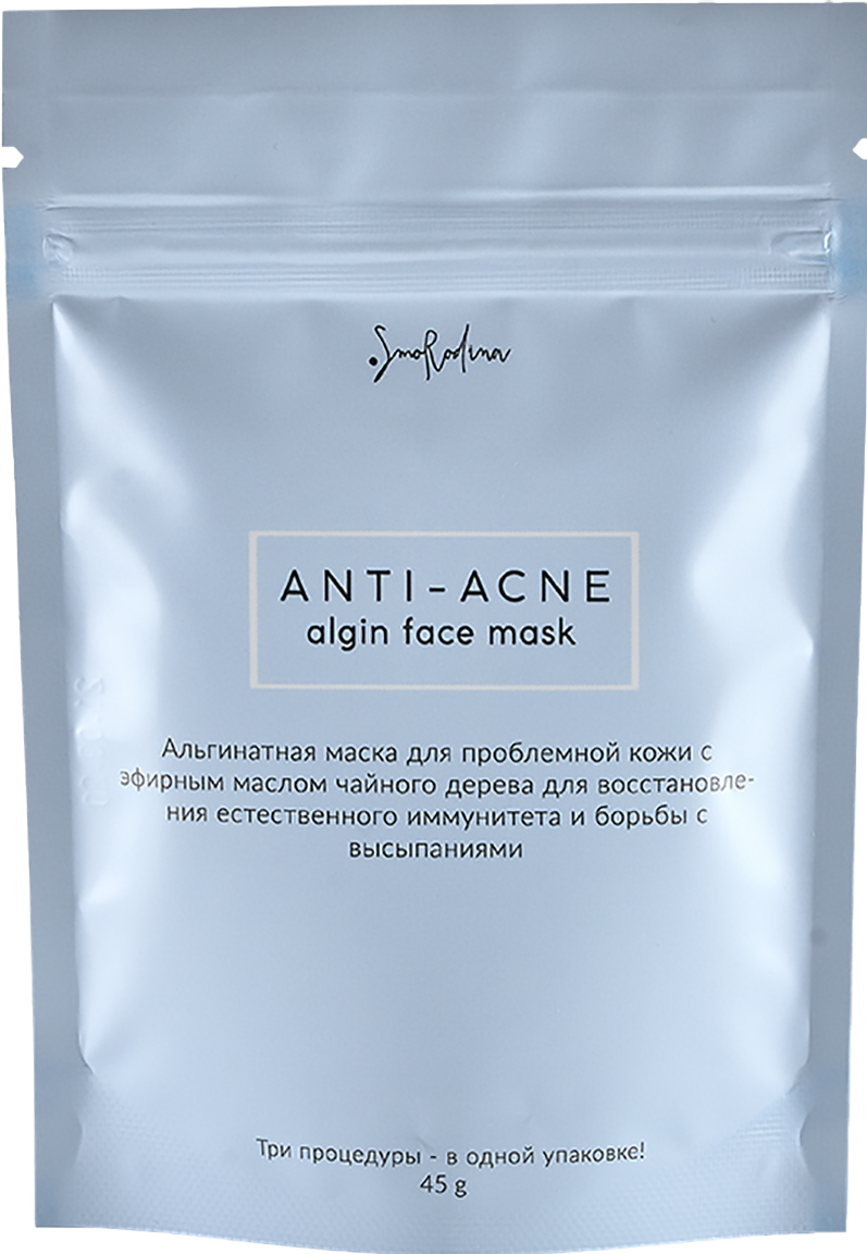 

Маска альгинатная "Anti-Akne", 45 г, SmoRodina