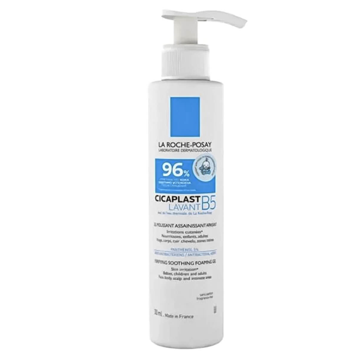 

CICAPLAST Lavant B5 Очищающий гель для лица и тела для всей семьи, 200мл, LA ROCHE POSAY