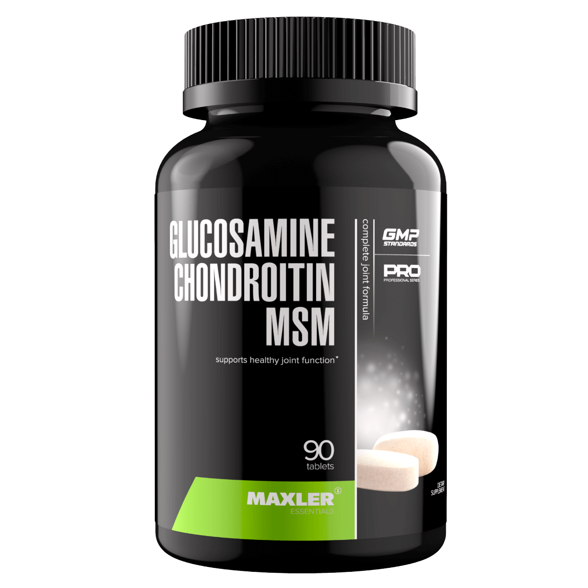 

Глюкозамин Хондроитин МСМ (Glucosamine Chondroitin MSM), 90 таблеток, MAXLER