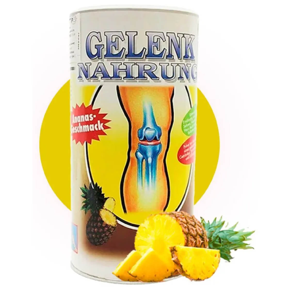 Коллагеновый напиток для суставов и связок Gelenk Nahrung, вкус «Ананас», 600 гр, Pro Vista AG