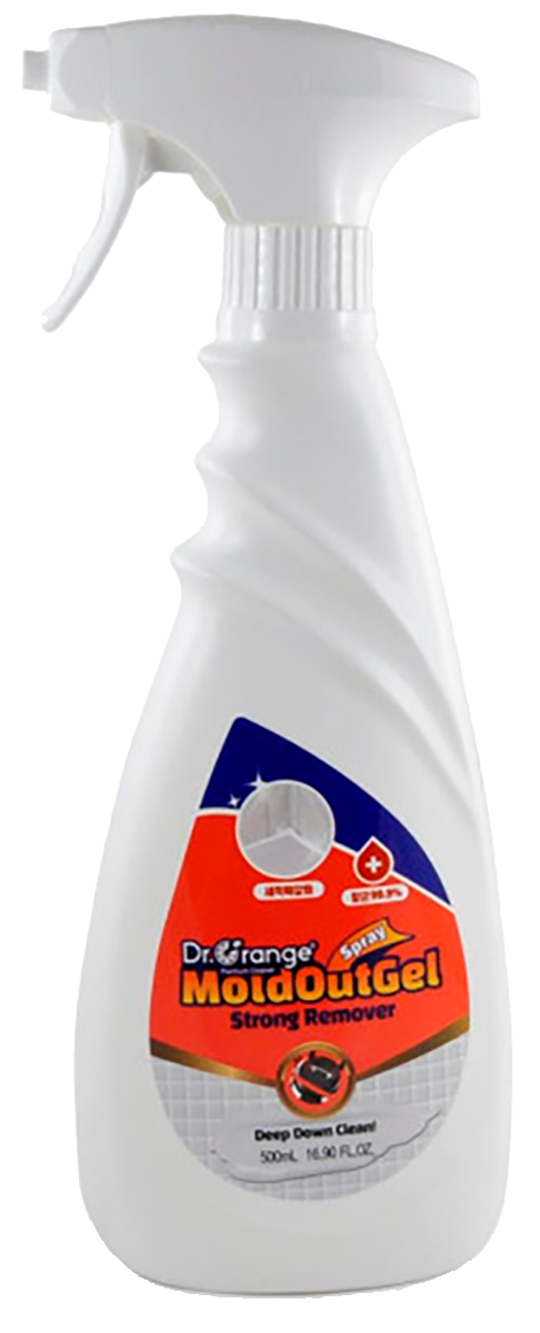 Жидкое средство - гель для удаления плесени c апельсиновым маслом, 500 мл, KMPC