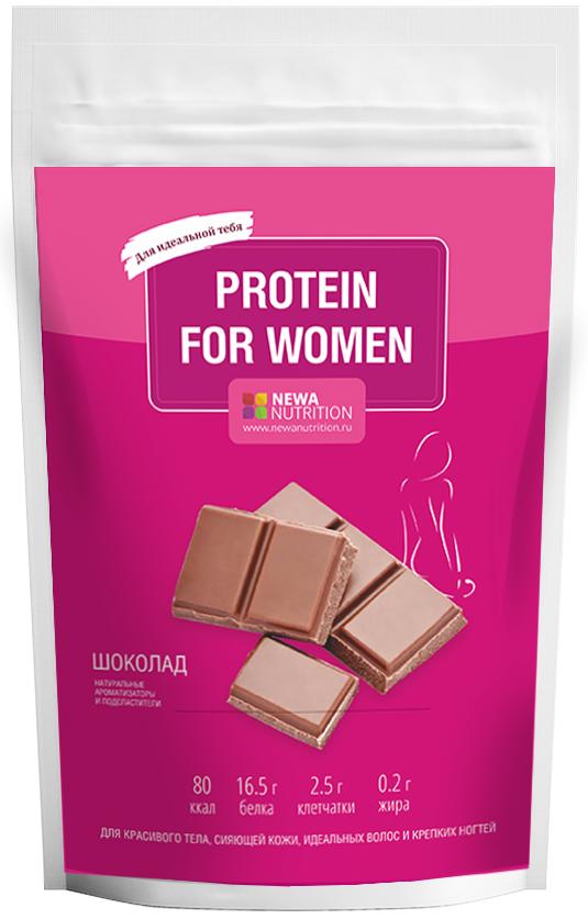 Смесь для высокобелкового коктейля Protein for Women, шоколад, 350 г, Newa Nutrition